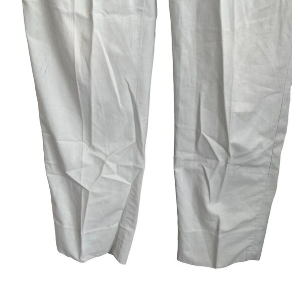 Piazza Sempione Pants Womens 30x29 Beige Light Green Ankle Slit - Picture 6 of 10